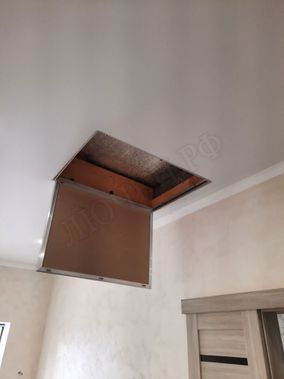 Премиум Лайт для установки в потолок 2 створки 1200*1200, с цепочкой Премиум Лайт для установки в потолок 2 створки 1200*1200, с цепочкой