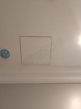 Премиум Лайт для установки в потолок 2 створки 1200*1200, с цепочкой Премиум Лайт для установки в потолок 2 створки 1200*1200, с цепочкой