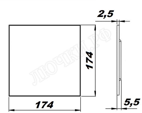 Вытяжной вентилятор airRoxy TS, золото, 01-169 Вытяжной вентилятор airRoxy TS, золото, 01-169